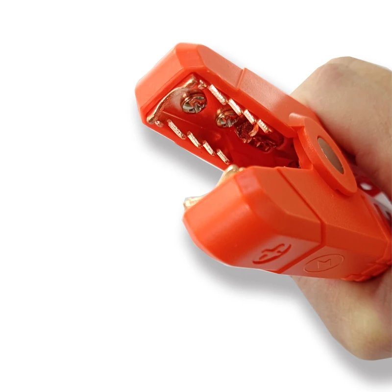 BC5520680 Heavy-Duty Cigarette Lighter Plug,Male Cigarette Lighter Socket to Battery Alligator Clips Clamp