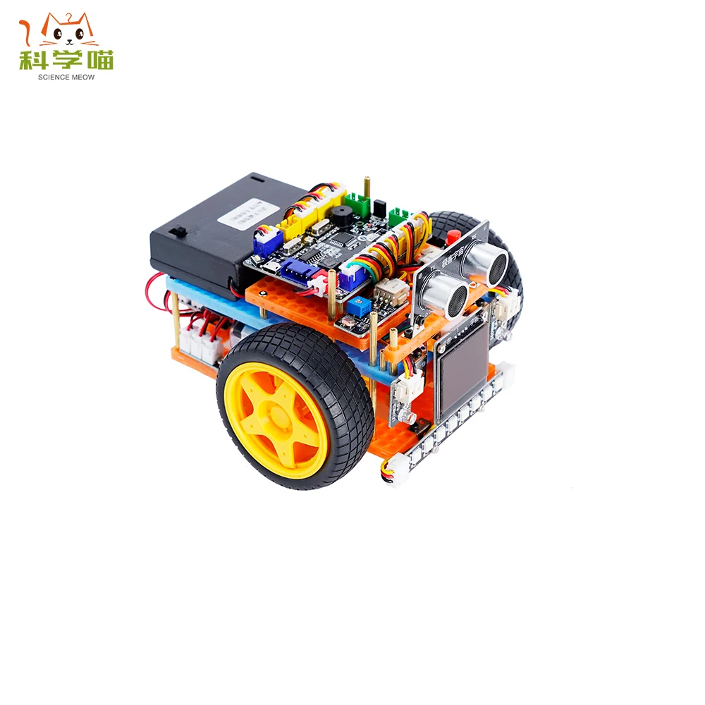 Graphical Programming Diy Robot Stem Education For Kids Toy