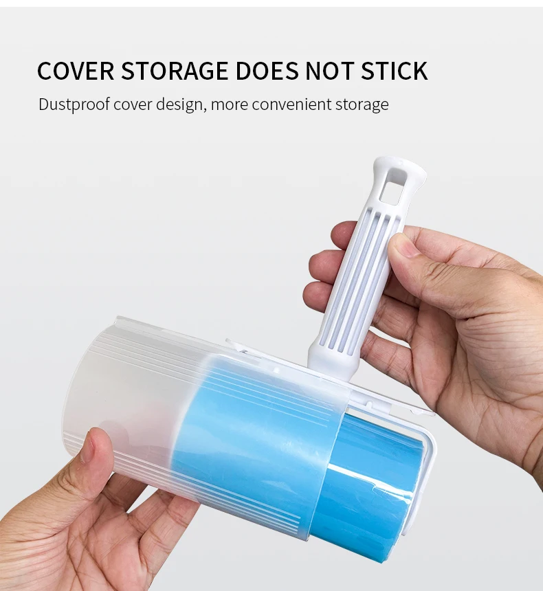 Reusable gel lint roller multi-functional 3 sizes set extra strong sticky lint remover roller