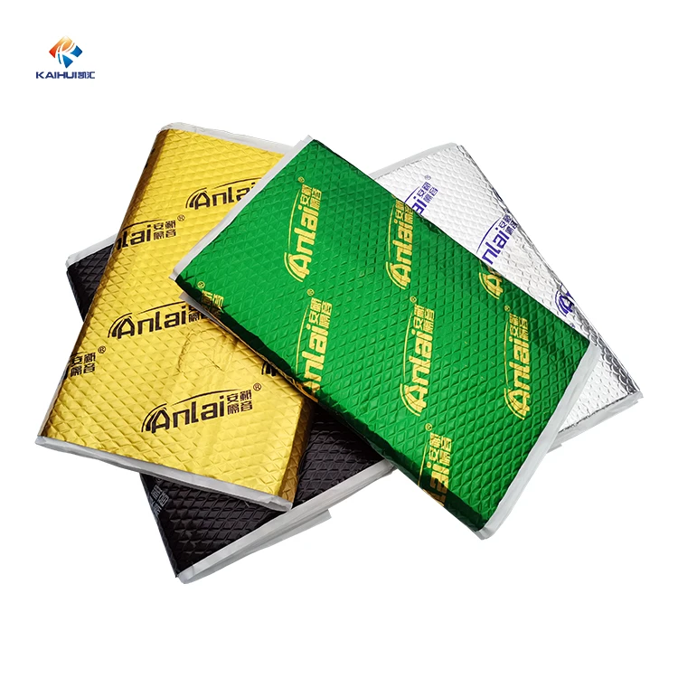 Factory Directly Wholesale Aluminum Foil Butyl Rubber Soundproof And Shockproof Plate