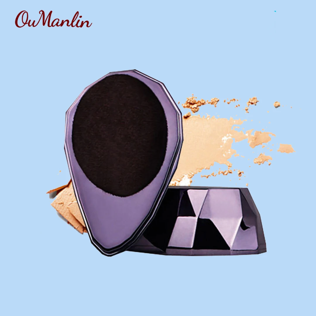 OumanLin Synthetic Hair Brochas De Maquillaje Profesional Dense Seamless Flat Top Liquid Foundation Brush Magic Face Cosme