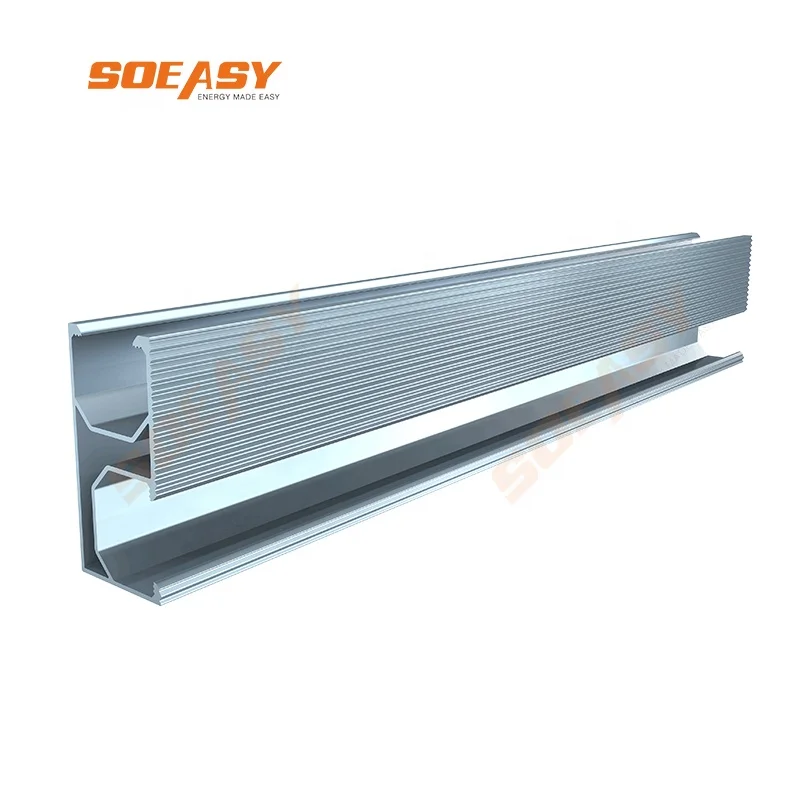 Панель солнечных батарей SOEASY 4,2 м, монтажные рейки на крыше, алюминиевая солнечная рейка на металлической черепичной крыше