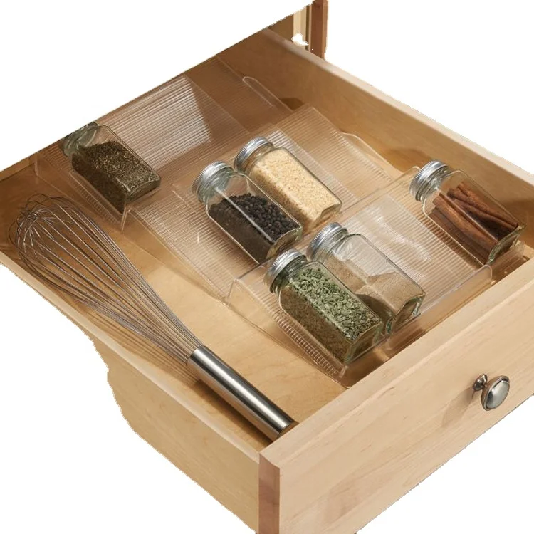 Kitchen PS Organizer Home Drawer Adjustable Expandable In-drawer Spice Rack