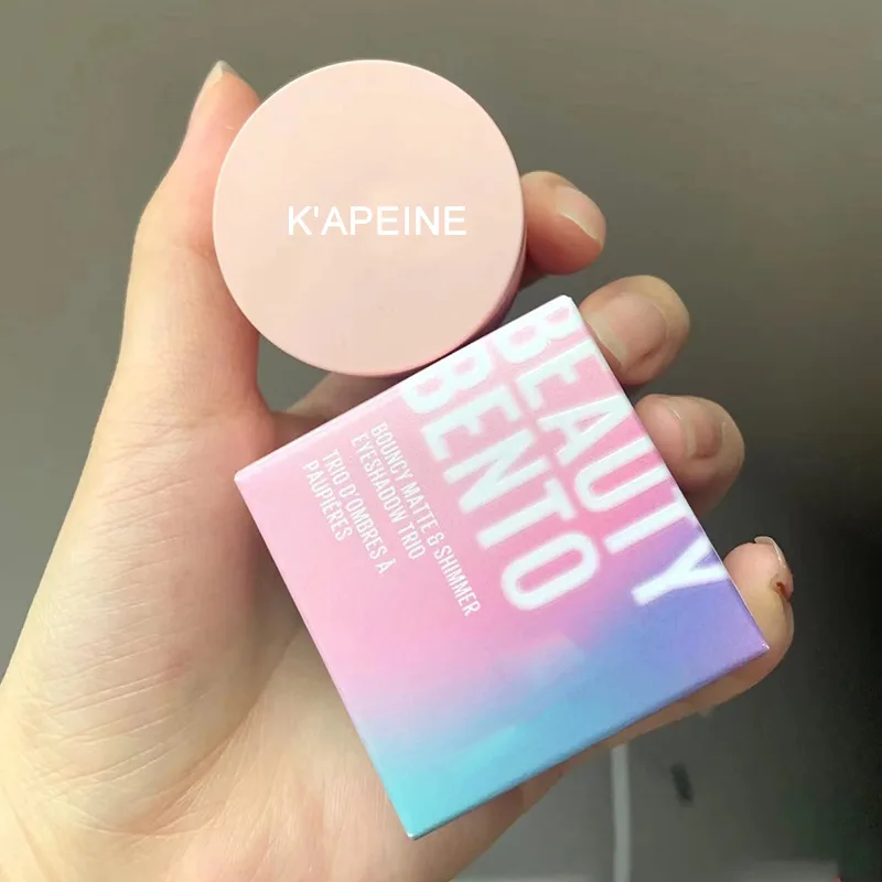 korean makeup products glitter eyeshadow 3 layer bring pink make up pretty woman eyeshadow palette vegan and cruelty free