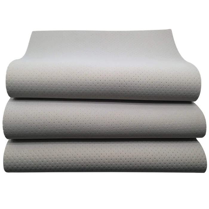 3mm white neoprene fabric perforation laminate for laptop sleeves lightweight