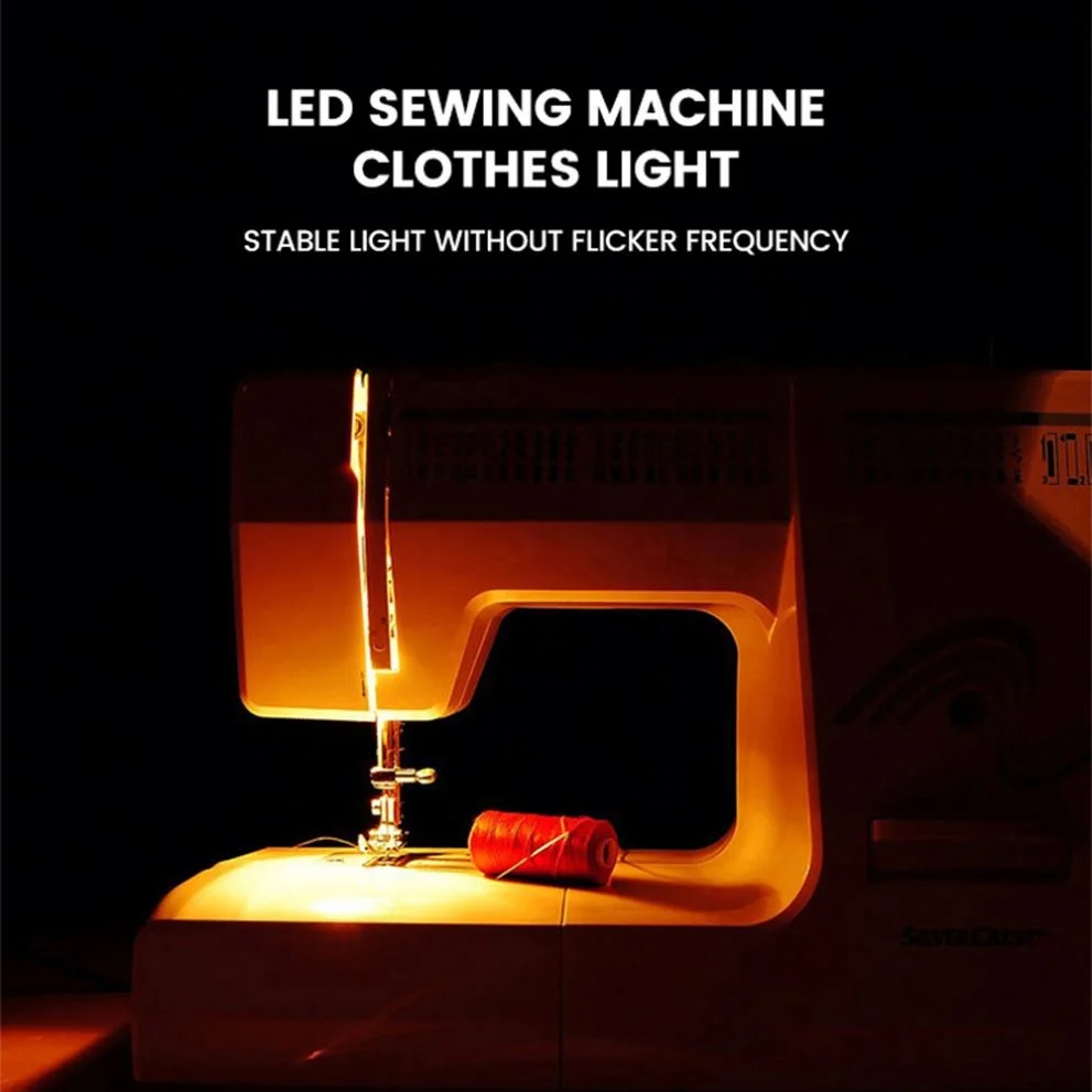 Portable Magnetic Base Household 360-Degree Touch Flexible Gooseneck Led Sewing Machine Lamp