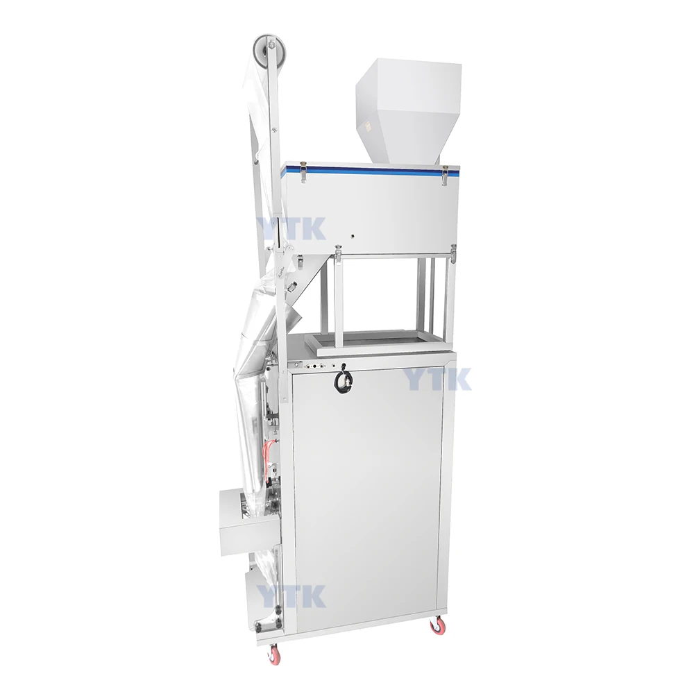 20-1200g Automatic back sealing sugar pop corn seed coffee pouch packing machine banana chips used sachet packing machine