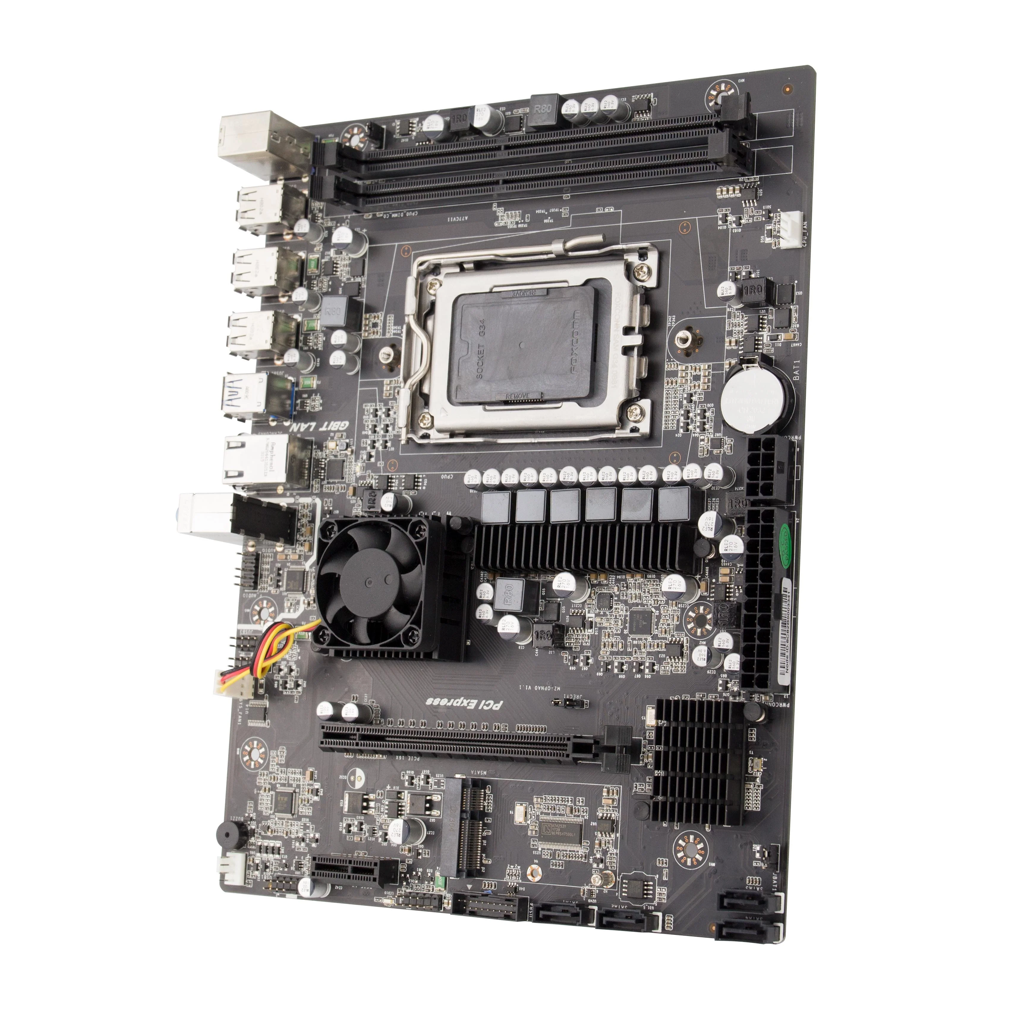 SZMZ Extreme Gaming X89 двухканальный чипсет AMD 970 cpu материнская плата DDR3