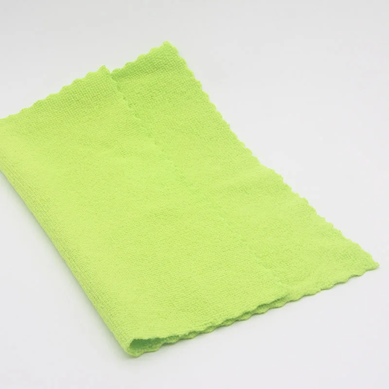Edgeless durable machine washable 30x30 custom car wash microfibre towels