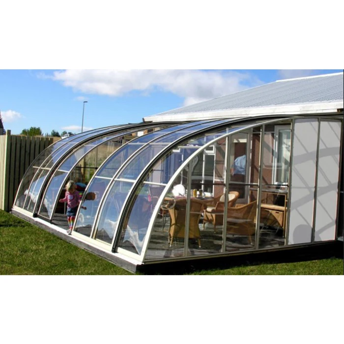 Solarium Patio Cabins Garden Outdoor Rooms Aluminum Frame Outdoor Glass House