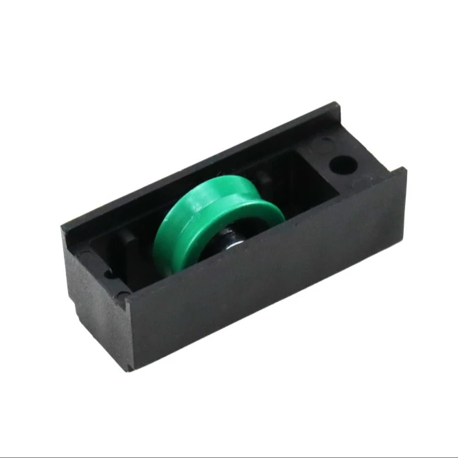 2023 New Arrival Green Color Nylon Aluminium Sliding Window Roller