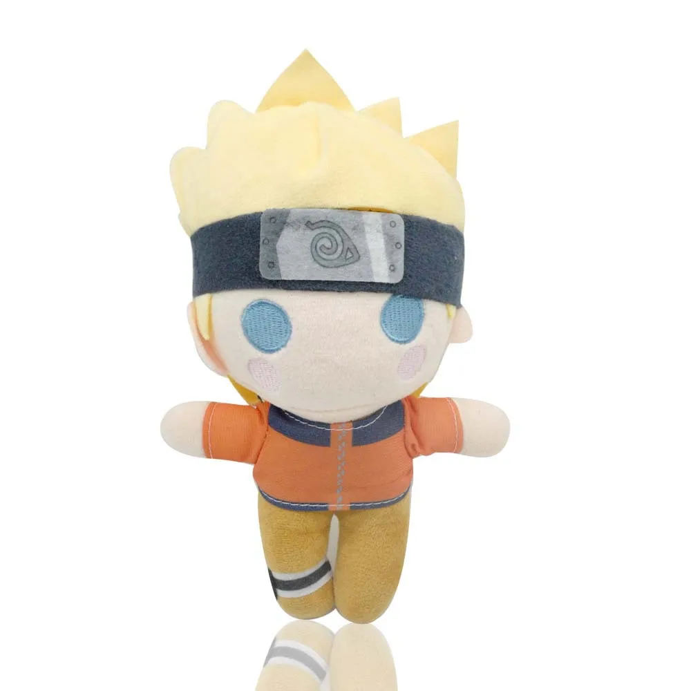 20~25cm Anime Plush Toys Uzumaki Sasuke Kakashi Gaara Uchiha Itachi Figure Stuffed Dolls Pendant Children Gifts