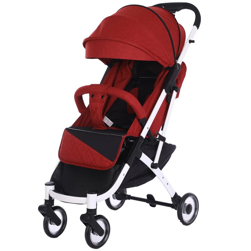 
Baby stroller 3 in 1 stroller lying or dampening folding light weight two-sided child four seasons 