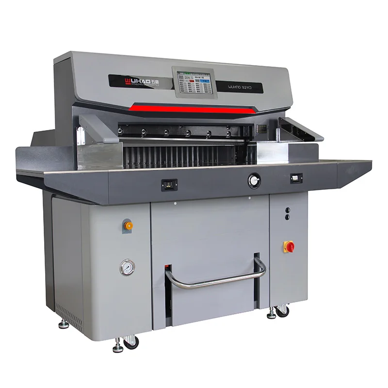 Wuhao 920mm 9211D hydraulic paper cutting machine for Precise Paper Cutting