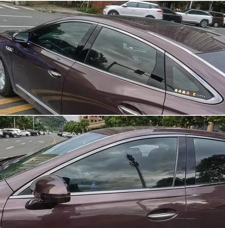 Автомобильные черные хромированные аксессуары для экстерьера из нержавеющей стали Toyota corolla