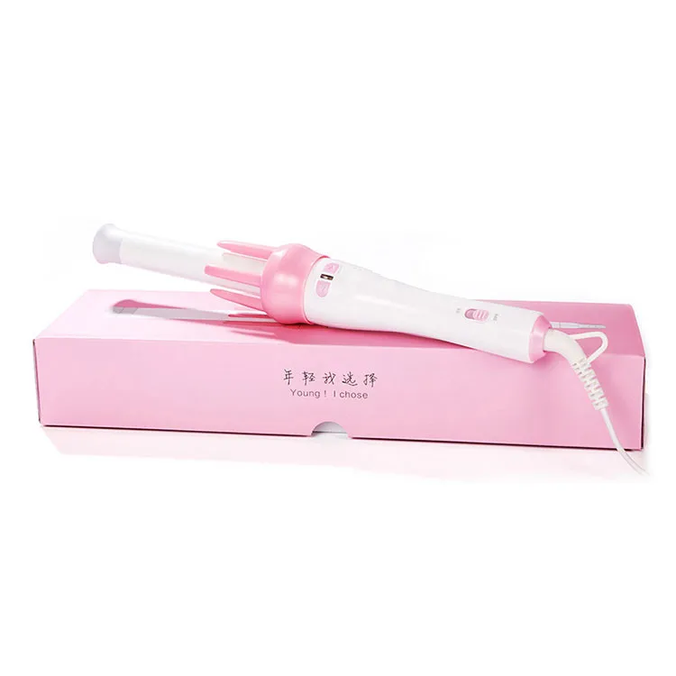 360 Degree Automatic Hair Curler Big Wave Electric Rotating Lazy Hair Curling Stick