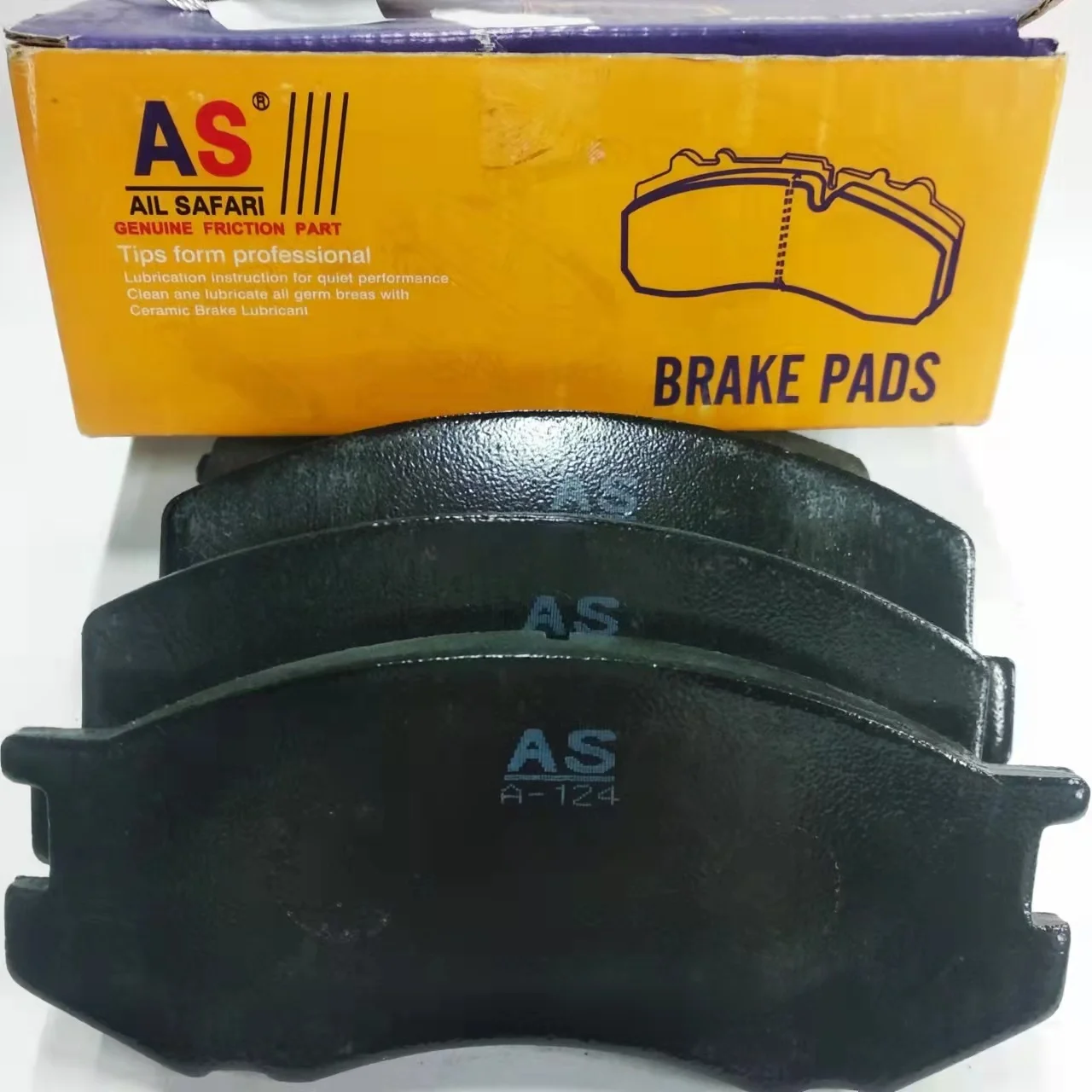 Set of disc brake pads A-124K 04465-28020 brake pads A-124K 04465-28020