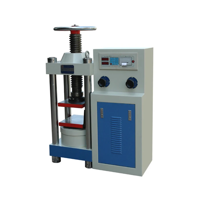 Цифровая машина для испытания прочности на сжатие бетона