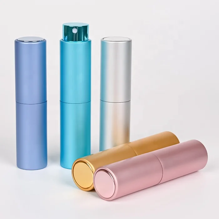 8ML Aluminum twist up perfume atomizer