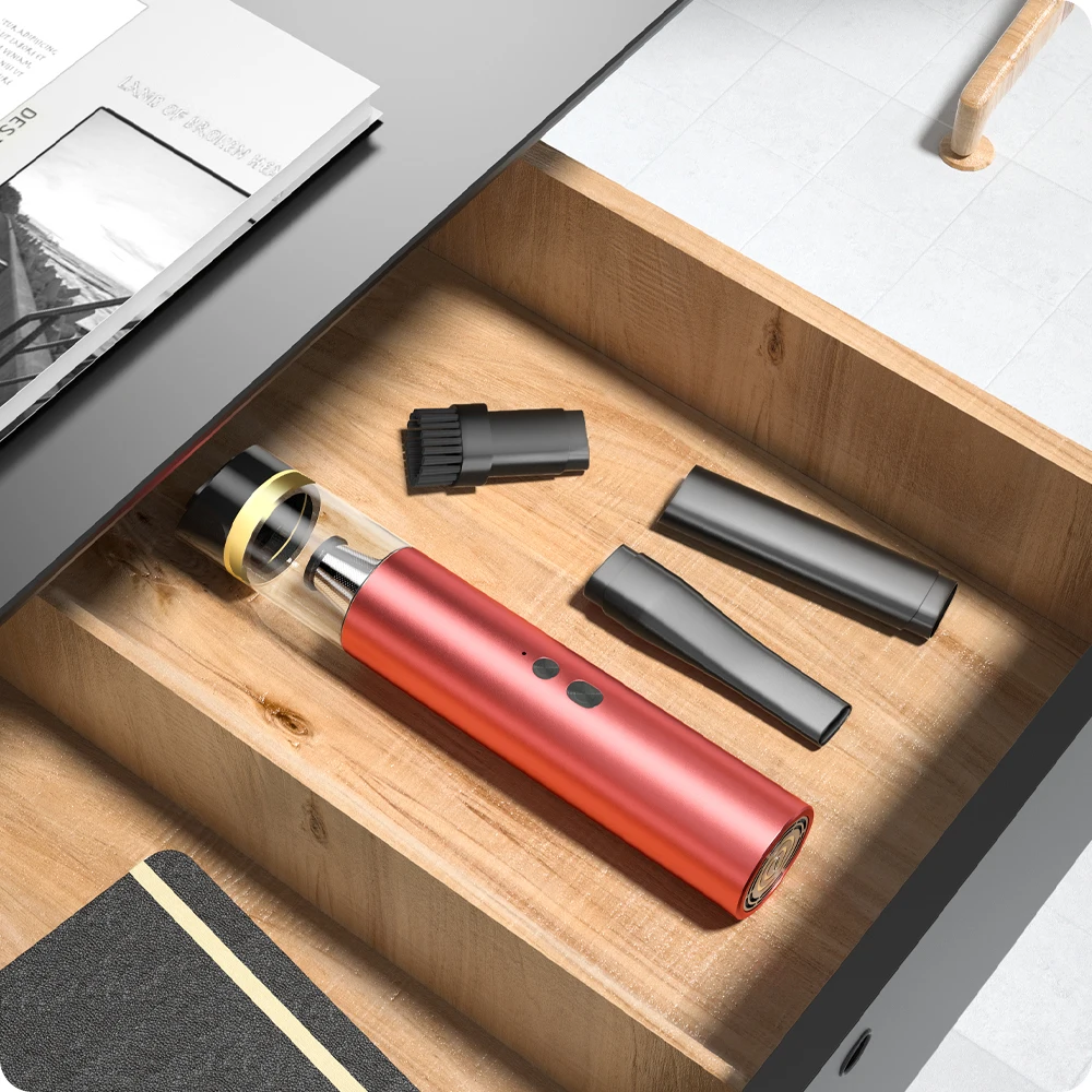 High power brushless motor 120w multi-function cordless rechargeable mini handy vacuum cleaner