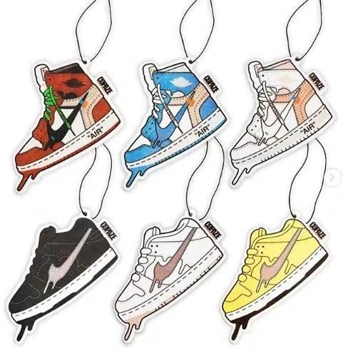 Индивидуальная бумага для автомойки, подвесной освежитель воздуха/карта с ароматом