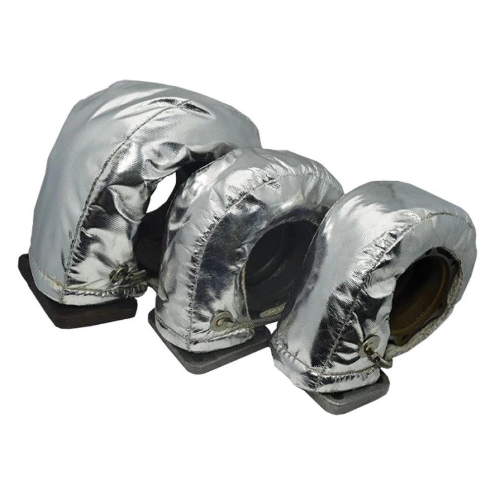 T3 Turbine Housing Turbo Blanket T28 GT30 T04E GT35 GT25 GT28 Fiber Glass Grey