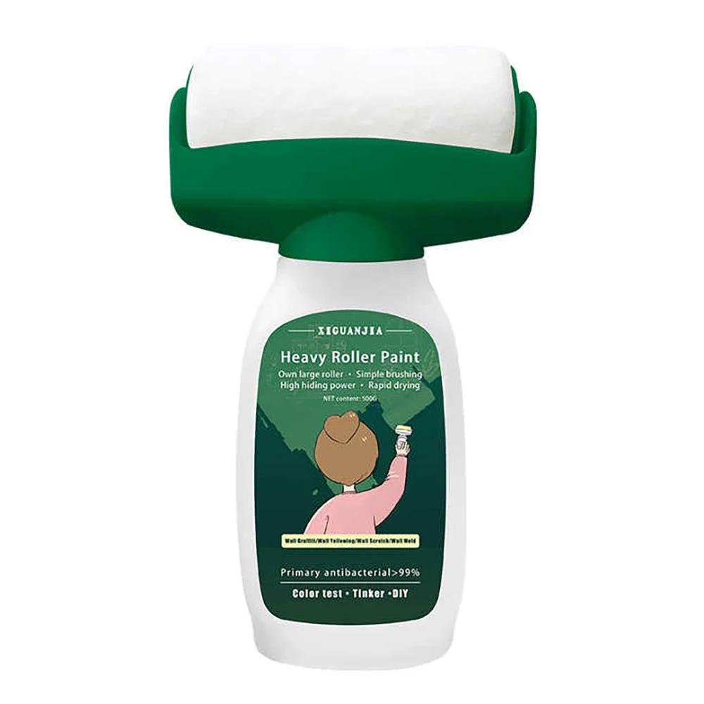 Big Roller Paint  White Clean Taste Environmental Protection Home Repair Interior Wall Latex Paint Wall Graffiti Change Color