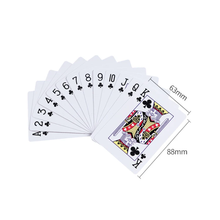 Wholesale Cheap Custom Printing Front And Back Game Card Double Deck Playing Cards