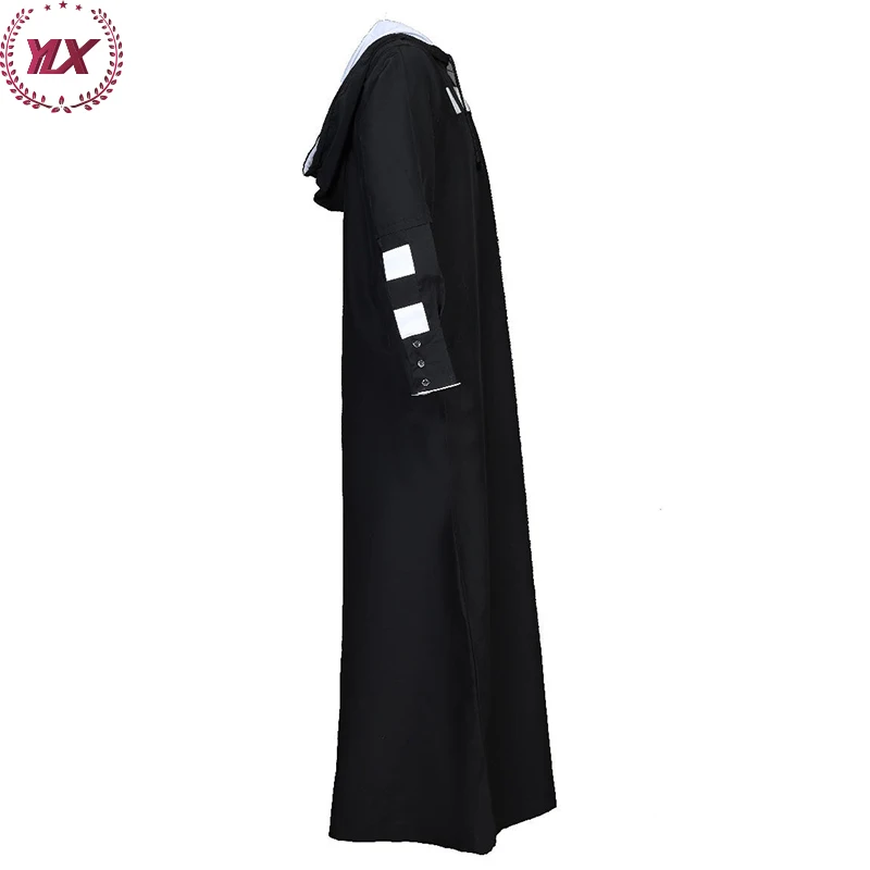 Men Islamic Robe Muslim Kaftan Moroccan hoodie  Robes Casual Dubai Saudi Arabia Men Jubba Thobe