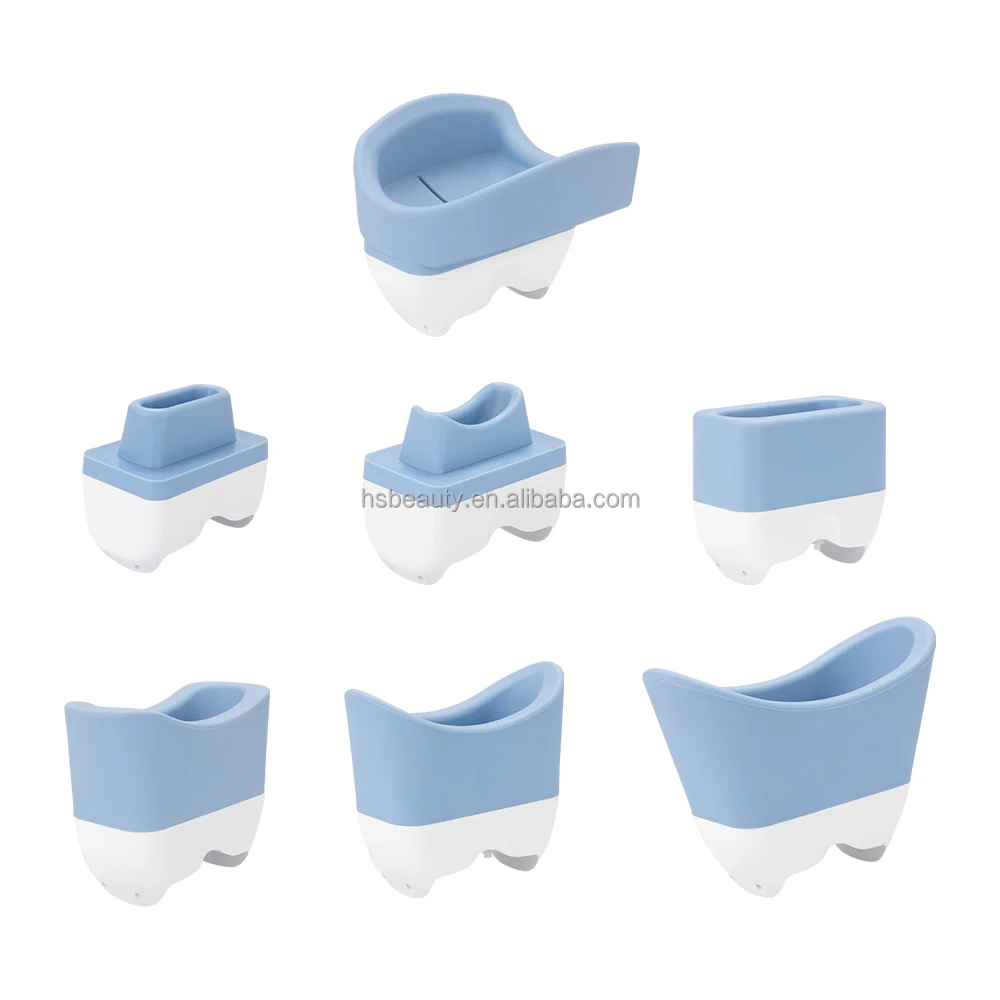 Aesthetic Medicine 360 Vertical Criolipolisis Cryo Cool Body Sculpt With 7 Silicone Heads / Cryolipolyse Machine Price