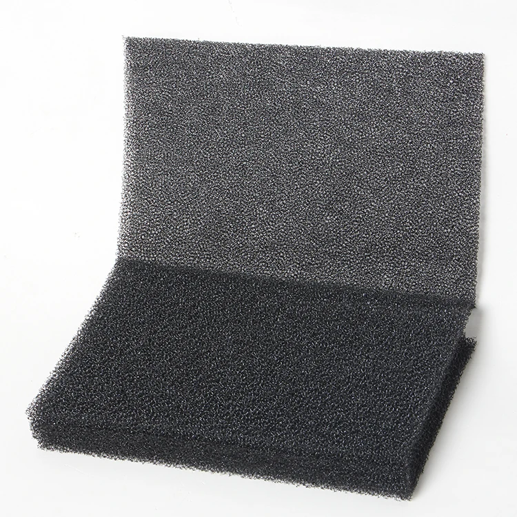 Black Custom Shape Filtration Foam Aquarium Fish Tank Filter Sponge