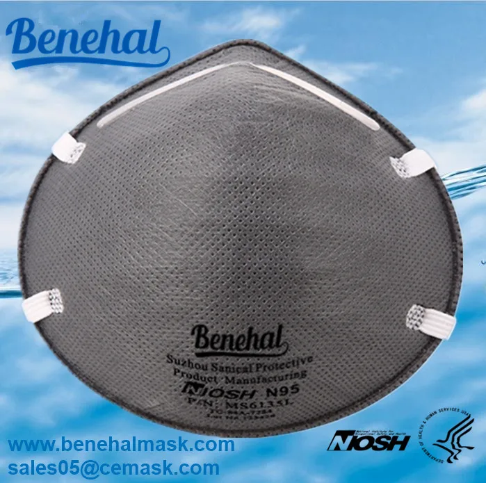 High Efficiency Filter PM2.5 Activated NIOSH Mask N95