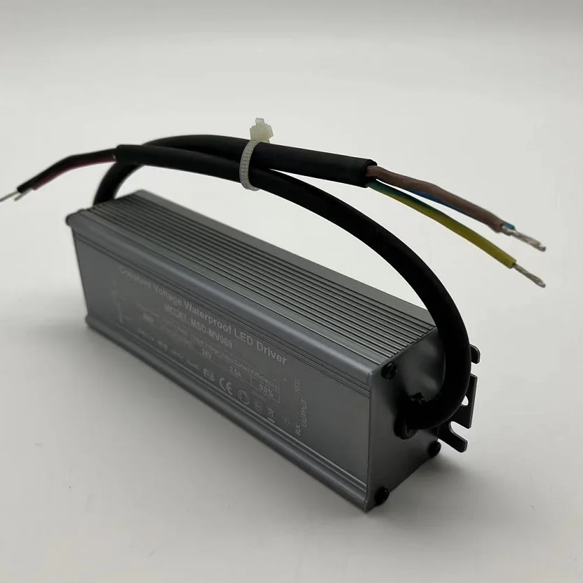 60W led driver dc 12v 24v 36v  Constant Voltage IP67 waterproof ce rohs led power supply