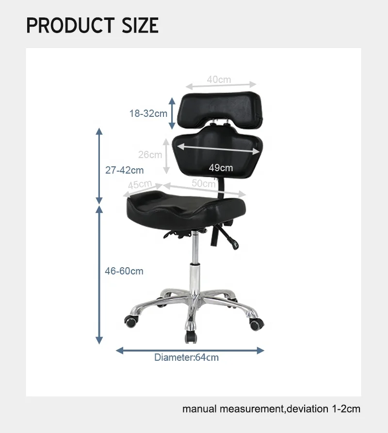 Dongpin регулируемый стул для татуировок мебель для салона мастер художник складной стул для татуировок