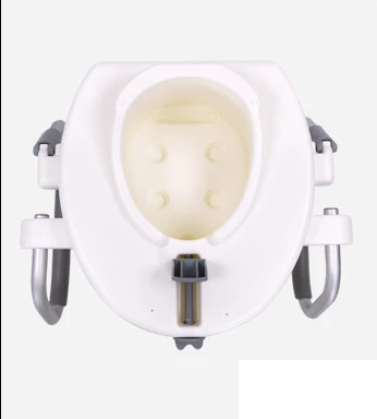 Plastic Raised Toilet Seat Toilet Riser For Elderly Or Pregnant Woman Or Disabled People With Armrest SC7060B-N-4