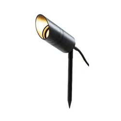 10w GU10 G5.3 LED courtyard landscape lamp brass 85-265v 220v 277v garden light fixture no lighting