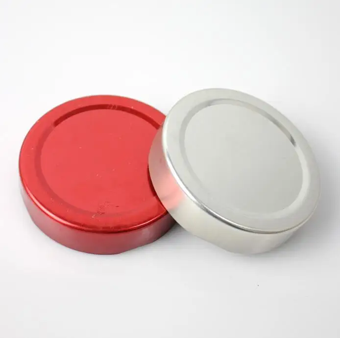 63 70 82 Wide Mouth Round Mason Jar Lids High Metal Cap For Mason Glass Storage Jar Canning Tinplate Split