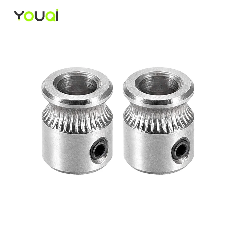YouQi Direct Extruder Drive 5mm Bore MK8 Drive Gear for Extruder