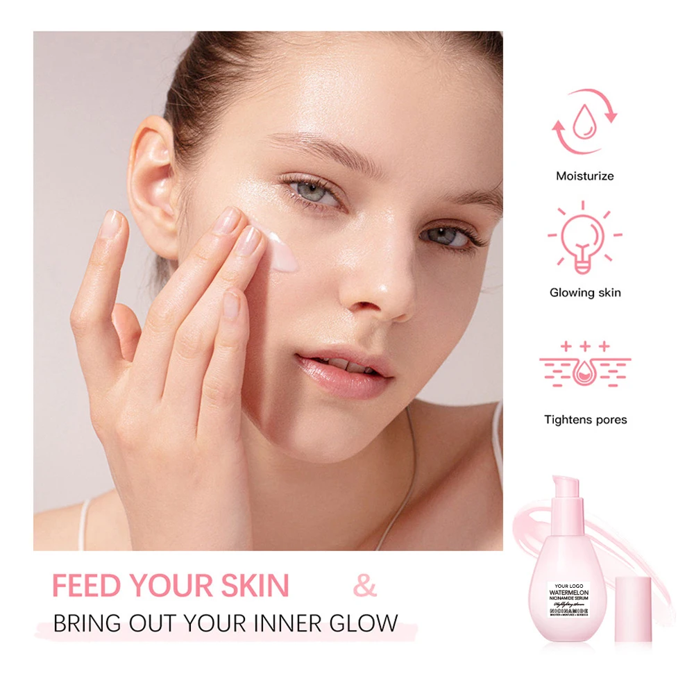 face glowing whitening Brightening watermelon niacinamide serum