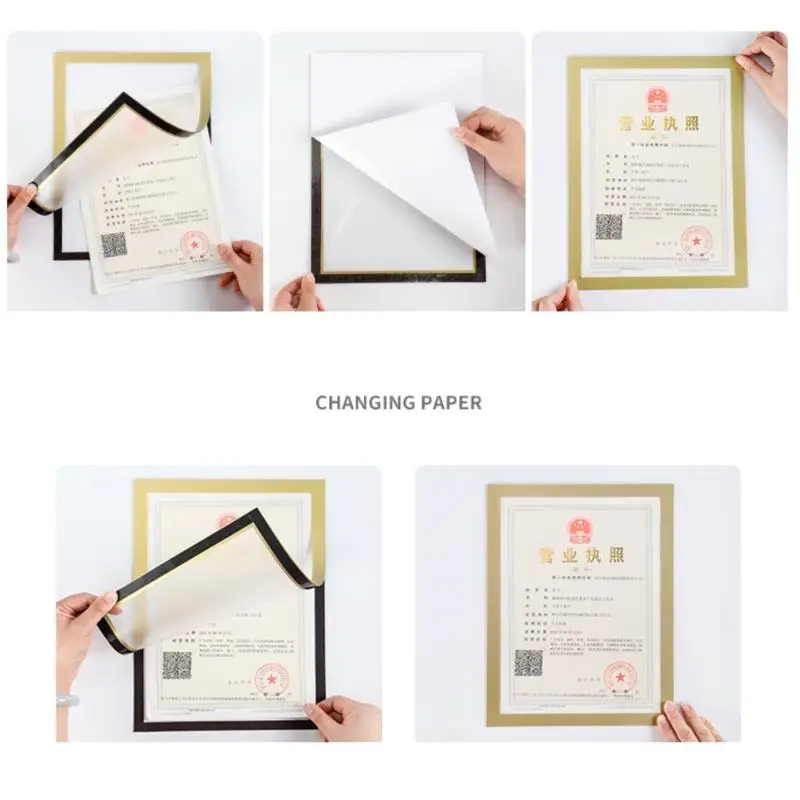 Hot Selling Magnetic File Holder A4 A3 Size For Warehouse