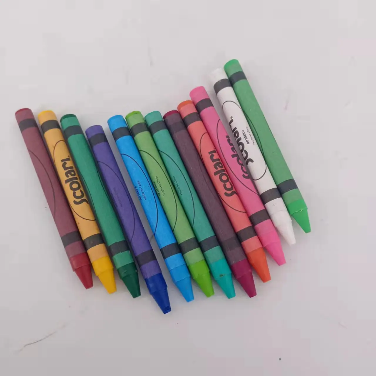 Wholesale Cheap Non-toxic  Crayons 6 8 12 16 20 24 48 Colors Crayons Set Jumbo Wax Crayon For Children Kids