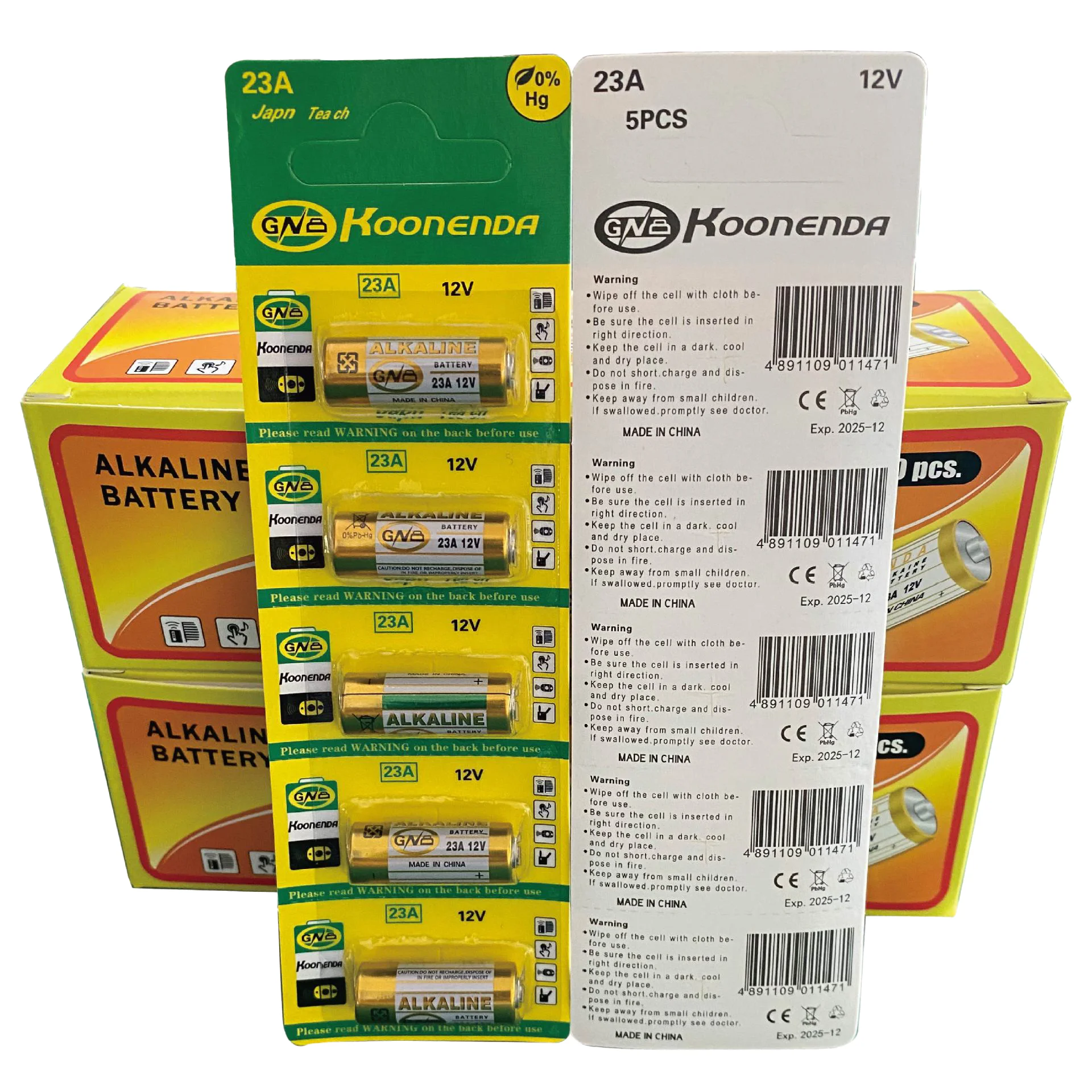 12V 23A A23 L1028  SUPER Alkaline Battery for doorbell alarm 23A battery