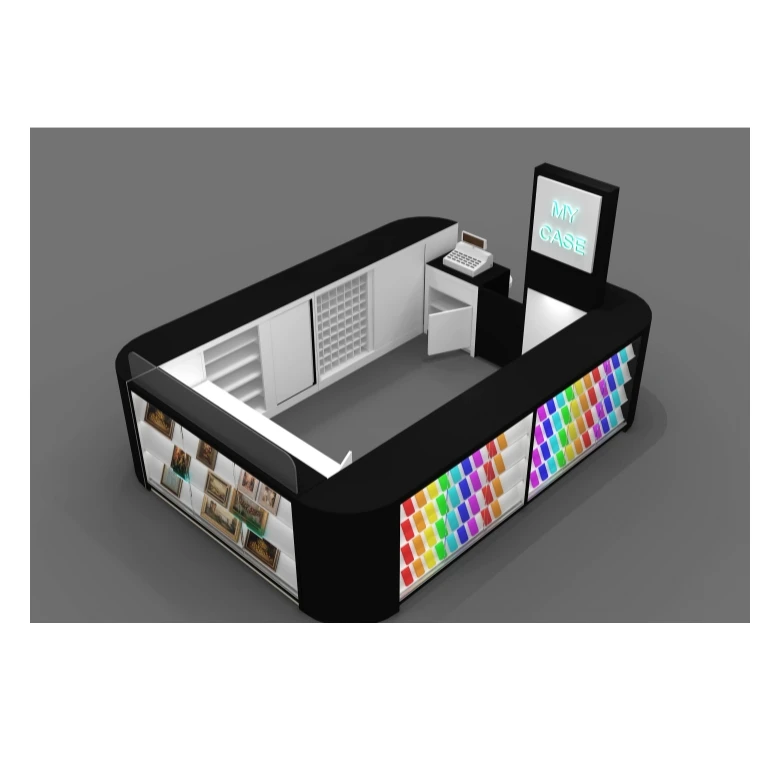 Пользовательские Аксессуары для мобильных телефонов киоск витрина сотовый телефон магазин дизайн интерьера мобильный телефон магазин мебель