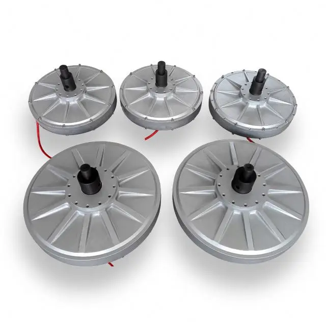 Axial Flux Maglev Generator Pmg Low 100 Rpm 2KW180R/3KW250R/5KW400R Coreless Permanent Magnet Generator
