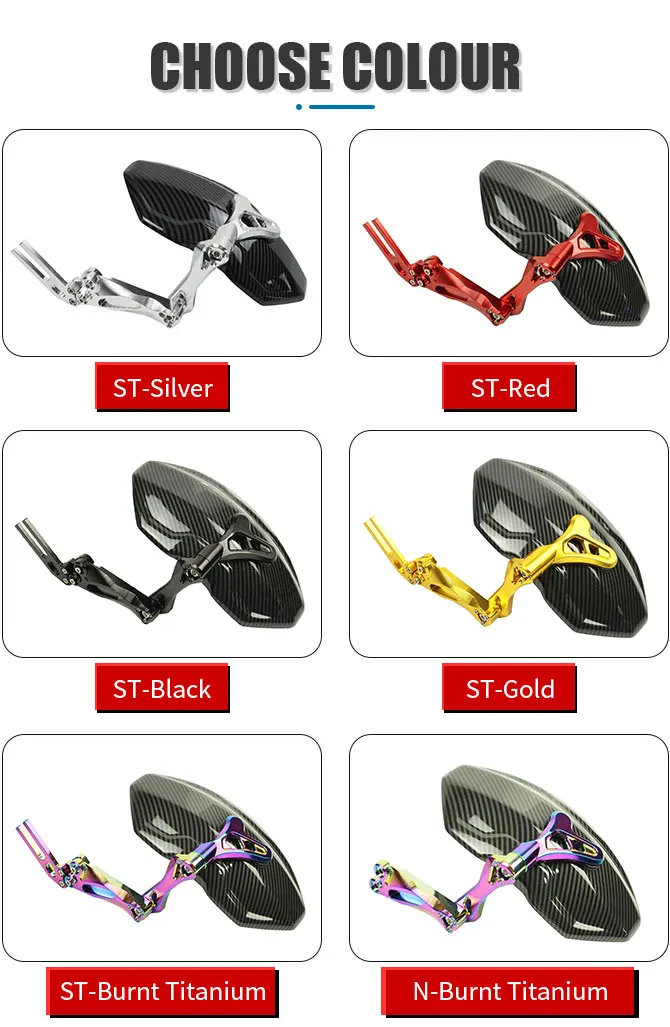 Factory Direct Sales Aluminum Alloy Electric Motorcycle Fenders Rear Fender Motorcycle Mudguard Fender