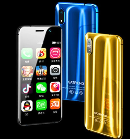 
mini 4G celular Phone Satrend S11 3.22 Inch MTK6739 2GB 16GB Android 7.1 telefone Hotspot WIFI GPS Mini Children Smartphone 