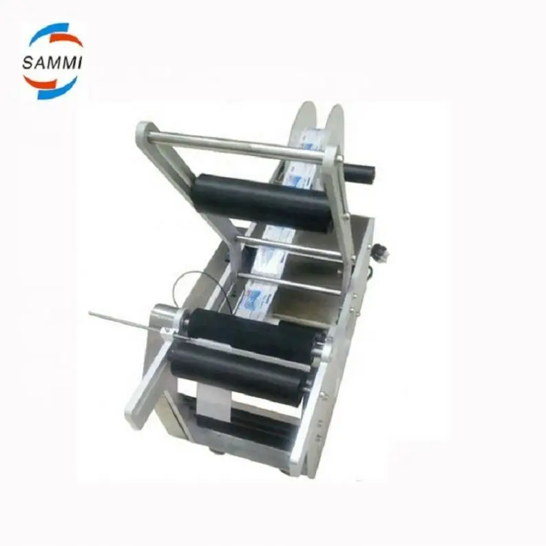 Небольшая Ручная машина для маркировки круглых бутылок с полуавтоматической функцией