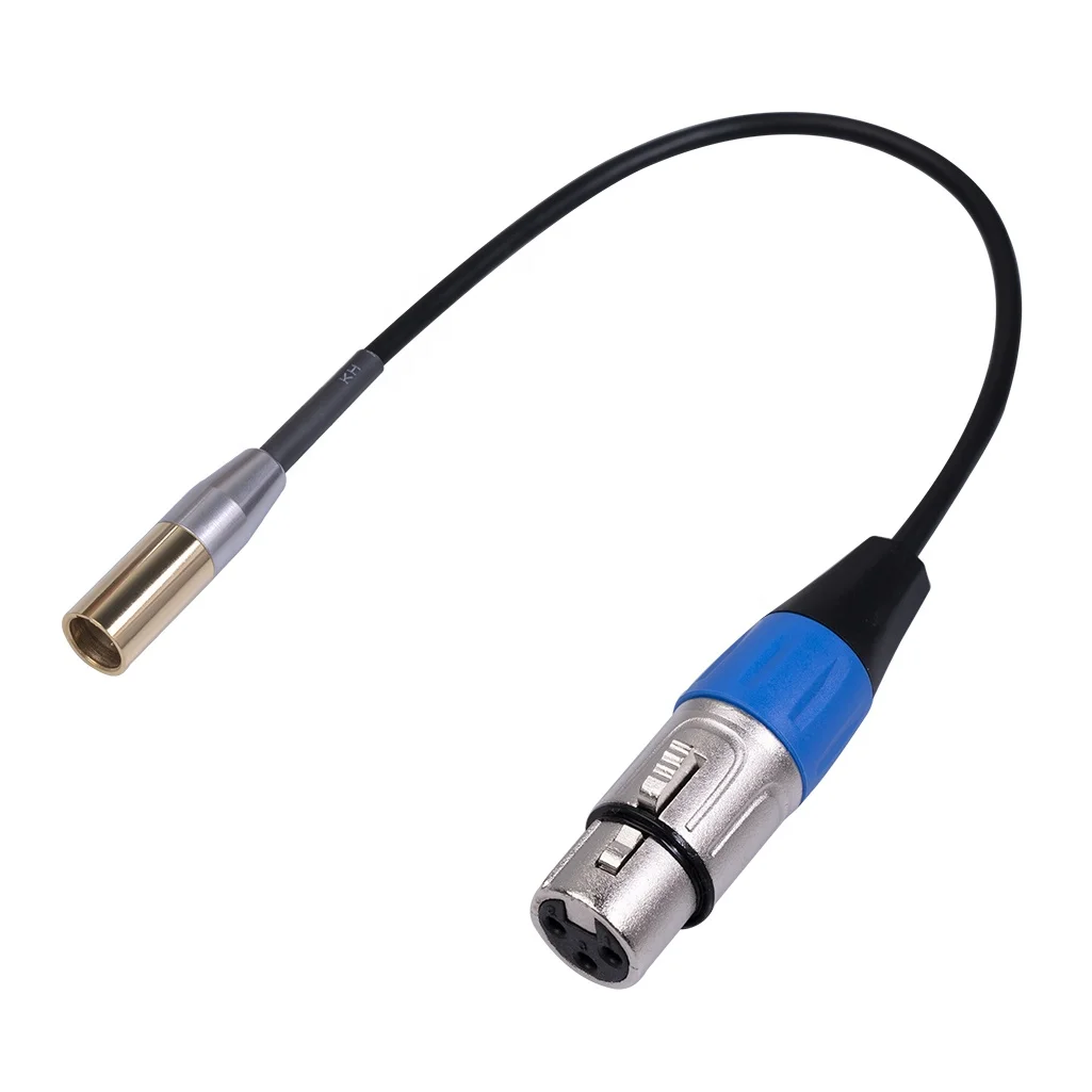 30 см 12 'Mini XLR Male к XLR Female Аудио кабель для BLACKMAGIC Pocket 4K/6K камеры видеопомощник