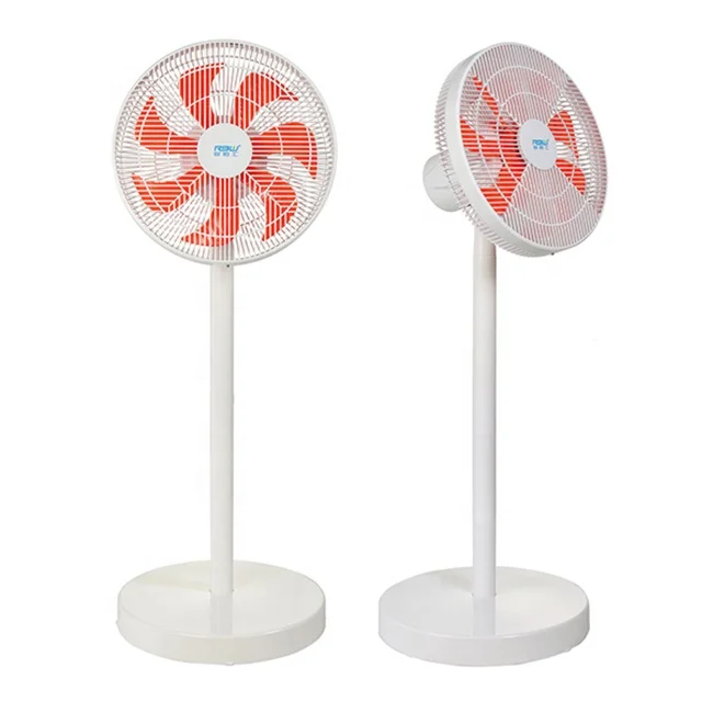 LED digital display auto oscillation portable 12 volt DC rechargeable fan with storage chair
