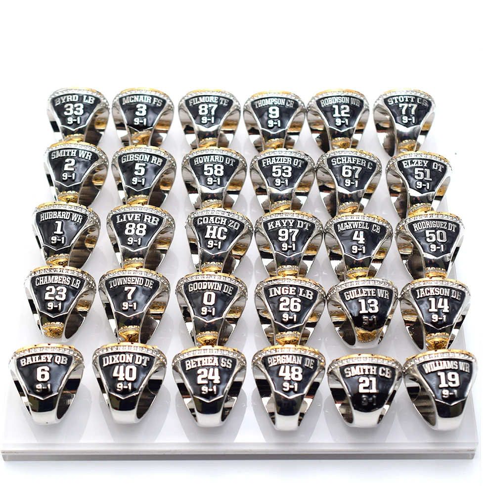 Custom Design Wholesale Cheap Champions Sports Ring Baseball Softball Youth Basketball Boxing Championship Rings Kids